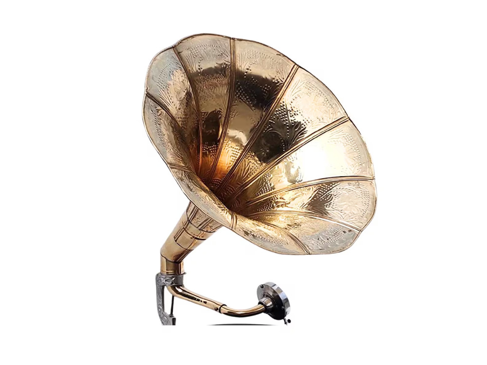 HMV Gramophone Fully Functional Working Phonograph, win-up record player