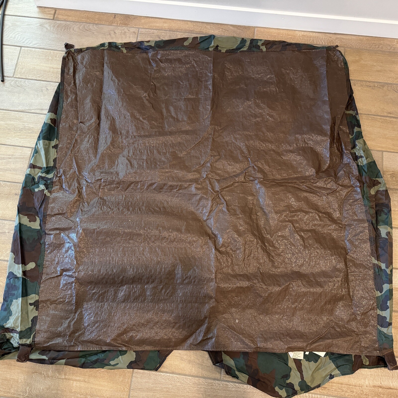 1986 ERO Hasbro G.I. Joe “Trooper Dome” Camo Play Tent - Incomplete! Read Descri