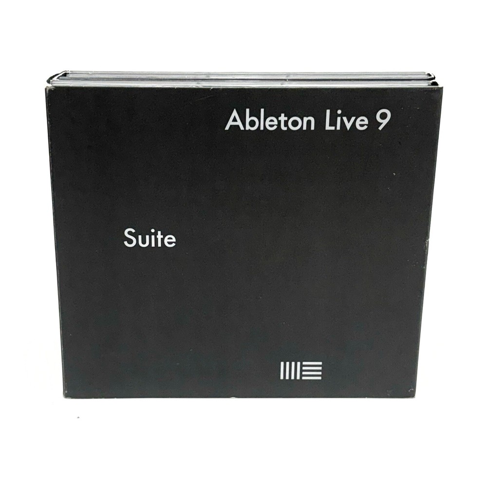 Ableton Live 9 Suite - NO Usable Serial - INCOMPLETE Missing 2 Discs *READ