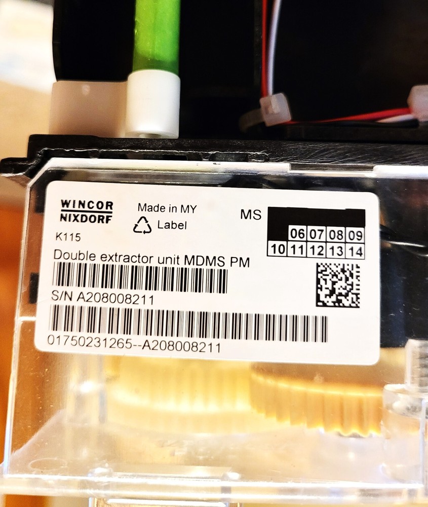 Wincor Nixdorf Double Extractor Unit MDMS PM