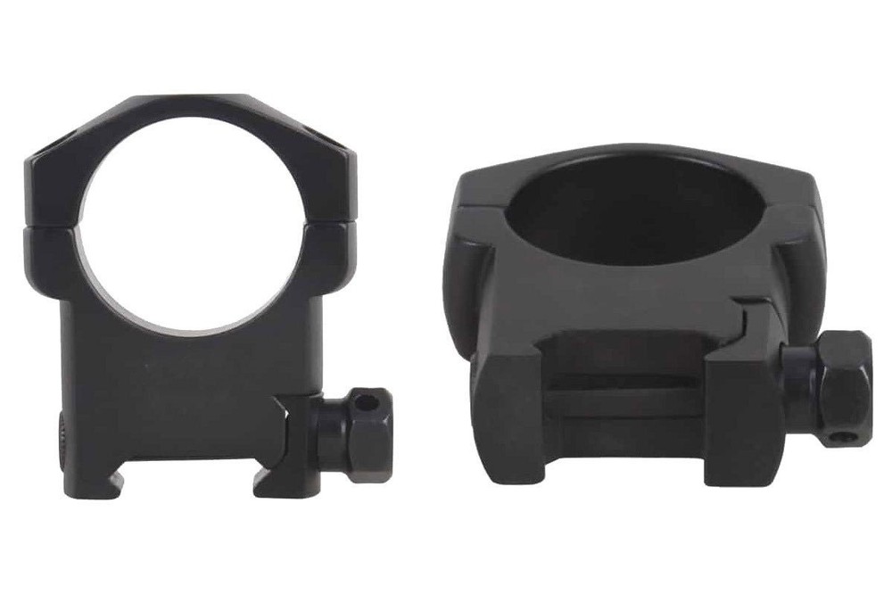 Muzzle-Loaders Exodus 30mm Scope Rings - High Base, Matte Black Rings