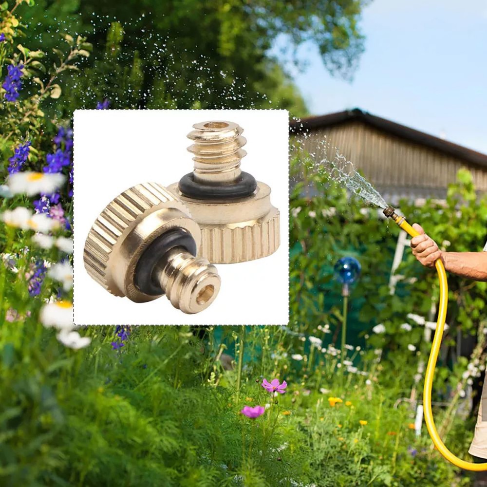 20 PCS Brass High Pressure Atomizing Misting Nozzle Watering Accessories