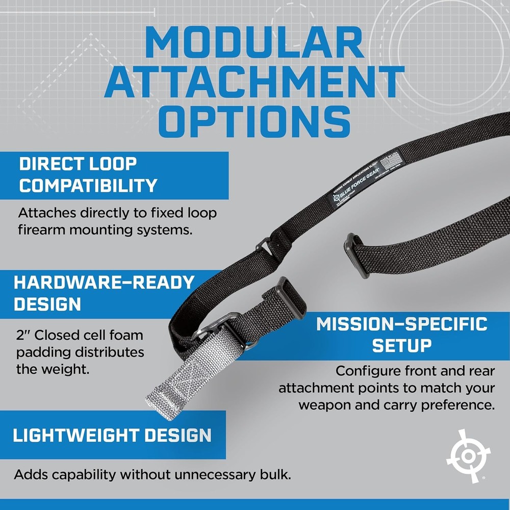 Vickers Sling - Patented 2-Point Adjustable Sling for Tactical Use
