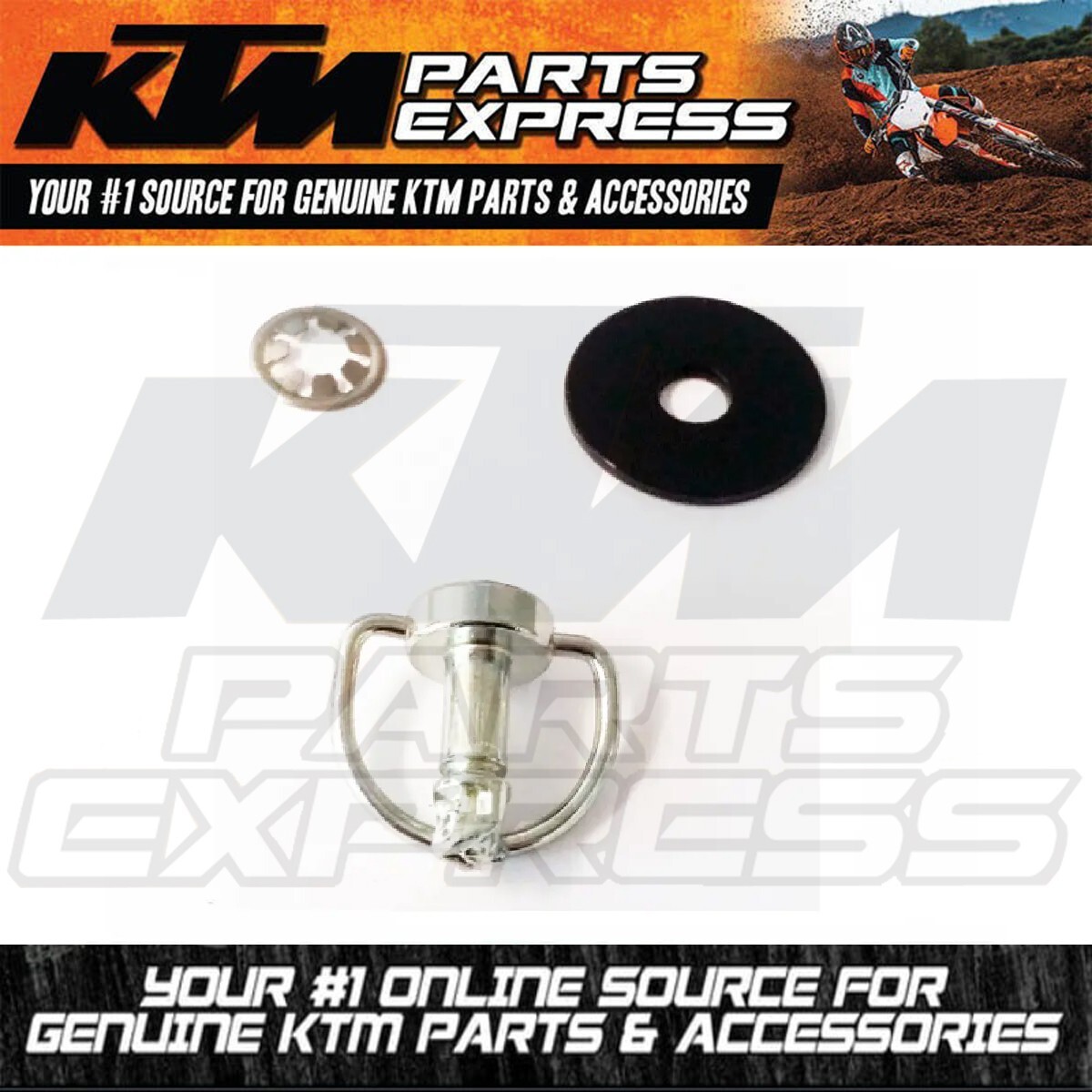 KTM SEAT QUICK RELEASE CPL. 50 SXR 1999 - 2023 50 65 SX XC MINI SXS 45007040051