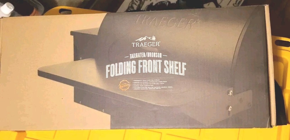 Traeger Grills Folding Front Shelf BAC361 20 Grill Accessory