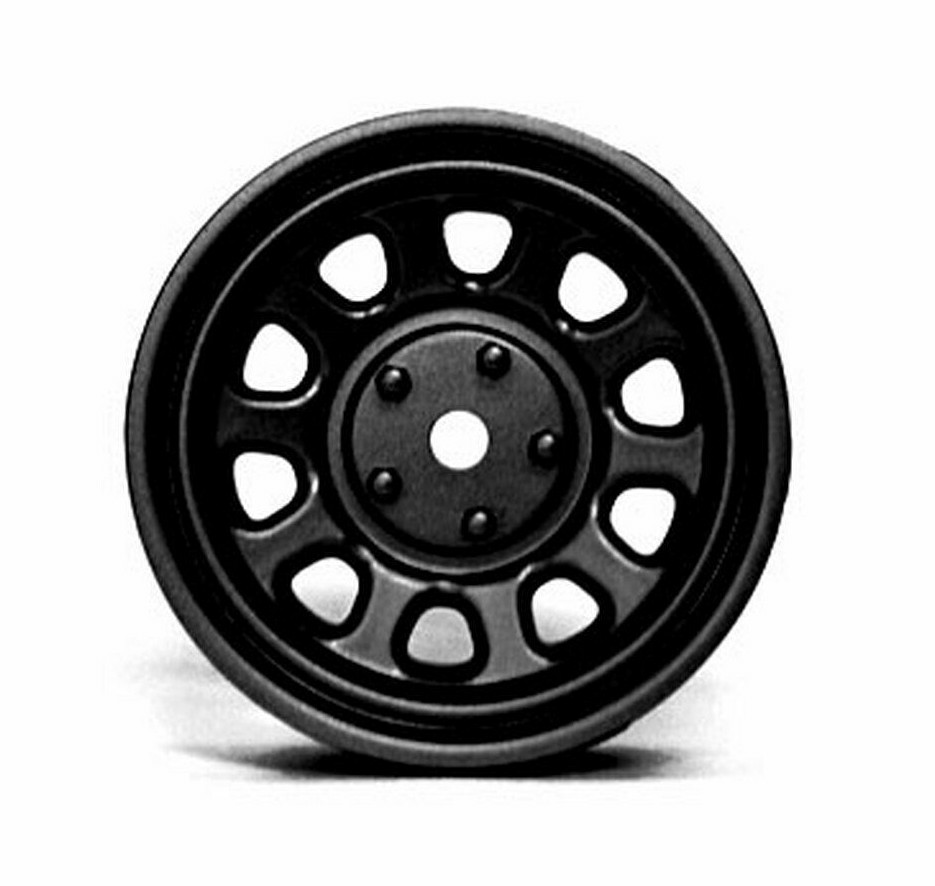 Tetsujin Wheels SUNFLOWER Inserts Adjustable Offset 3-6-9mm MATTE BLACK  4 PC