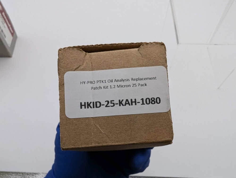 HY-PRO PTK1 Oil Analysis Replacement Patch Kit 1.2 Micron 25 Pack