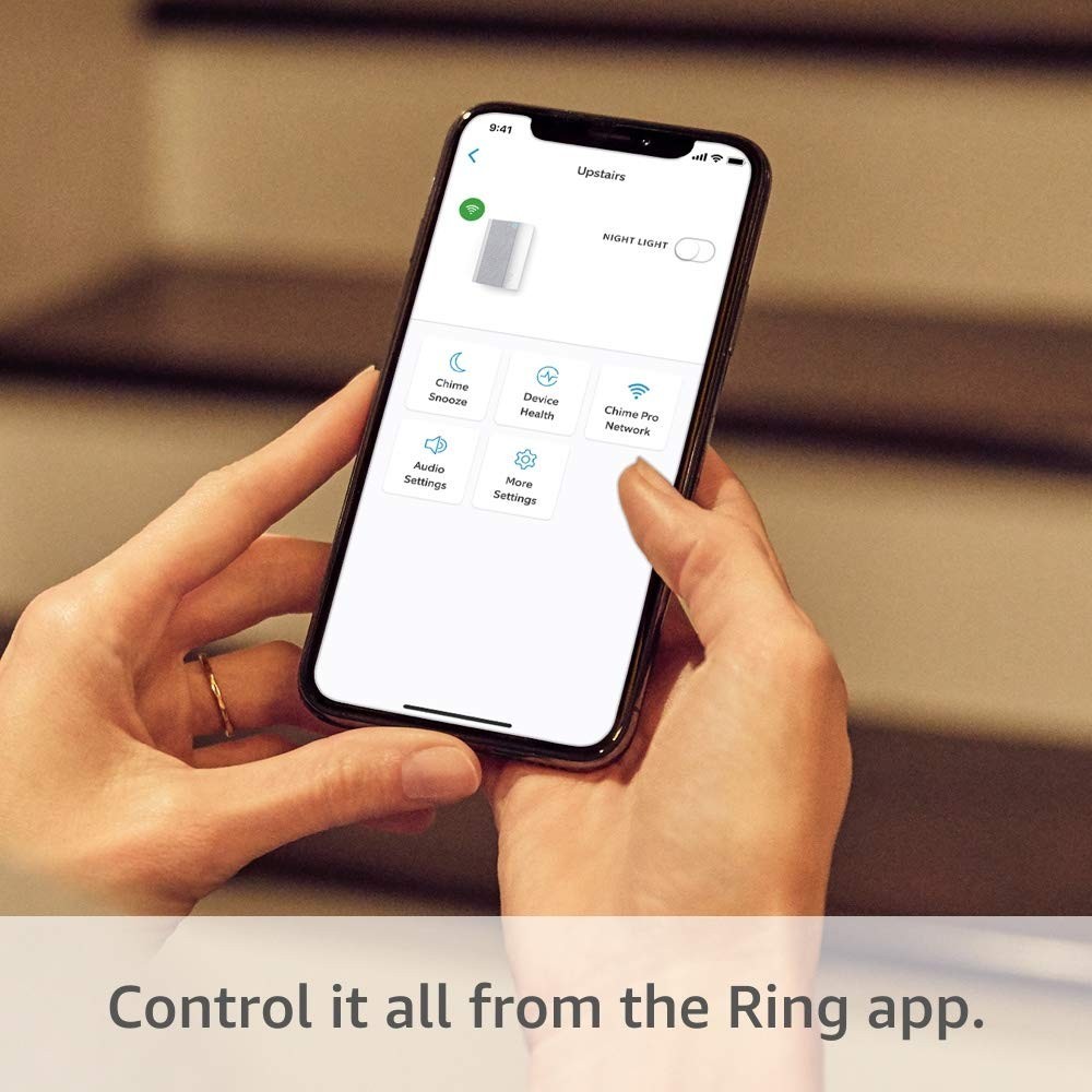 Chime Pro - 3-in-1 WiFi Extender, Nightlight & Notification Device