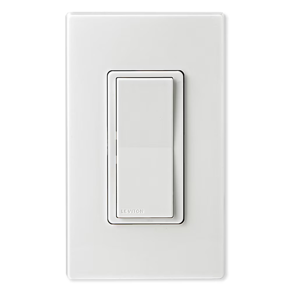Leviton Decora Smart Wi-Fi Switch, 15A (2nd Gen) (D215S-1BW) [Open Box]