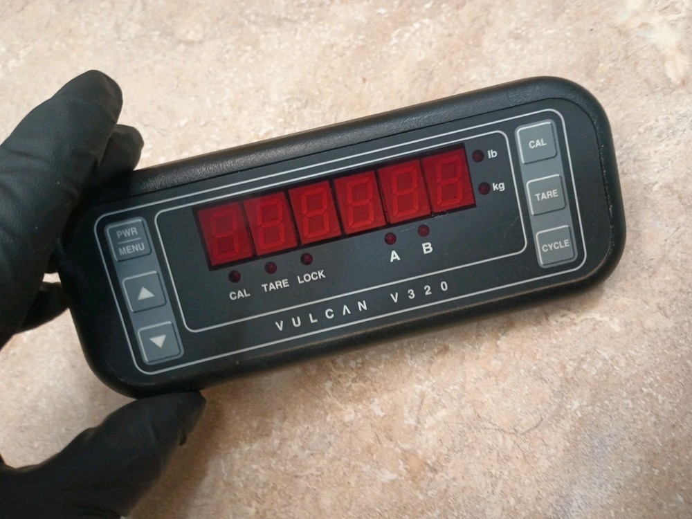 Vulcan V320 Scale Meter on board scale meter Working