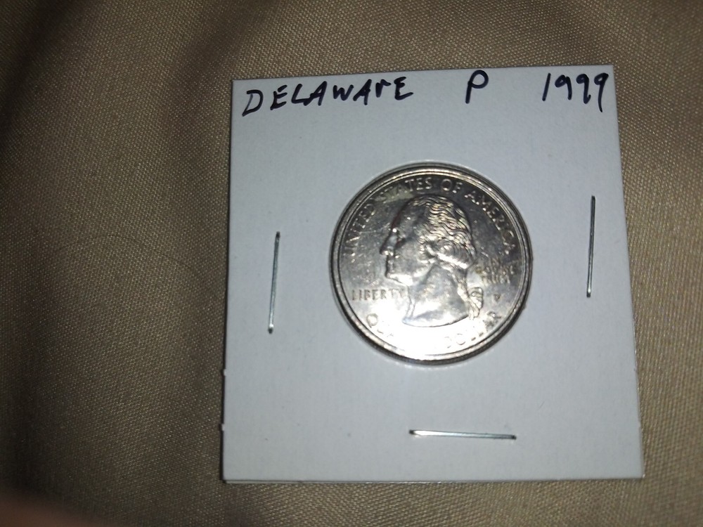 FIRST STATE QUARTER DELAWARE P MINT-CAESAR RODNEY-1999