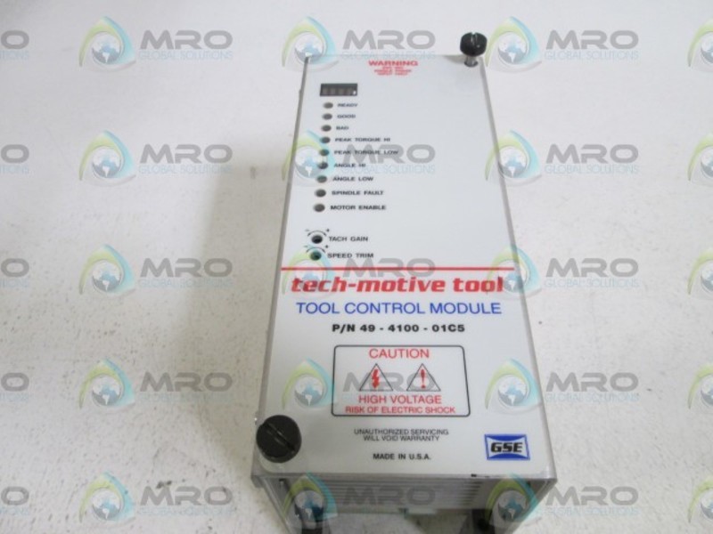 TECH-MOTIVE TOOL CONTROL MODULE 49-4100-01C5 NSNP