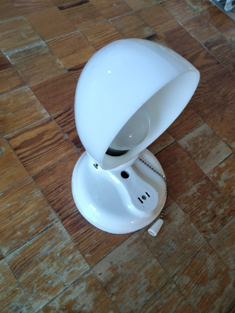 Antique Vintage Porcelain Ceramic Sconce