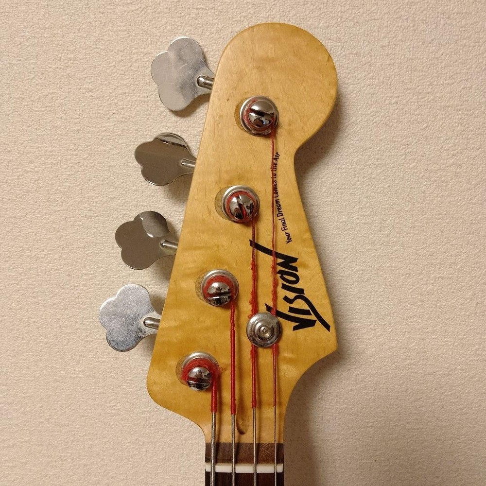 Vision Electric Bass White