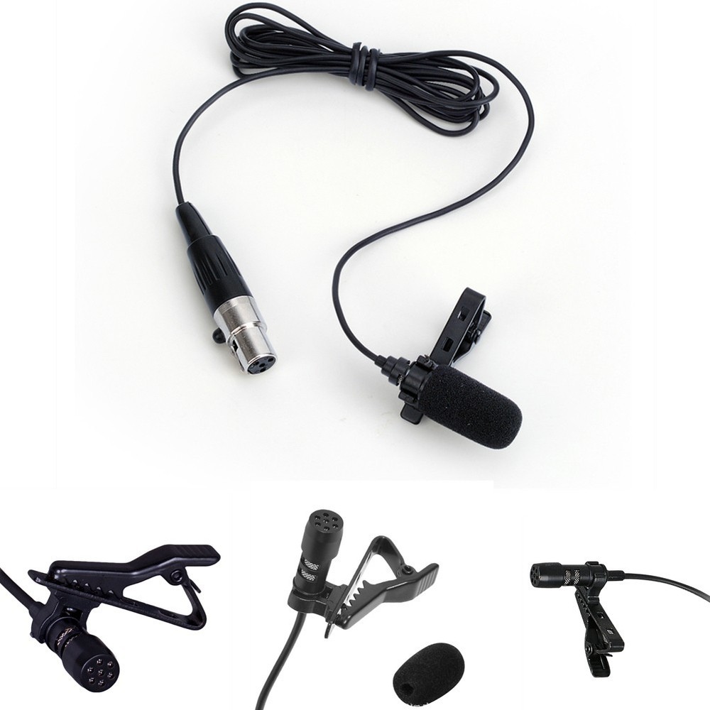 Brand New Lapel Microphone Detachable Easy Mounting For Wireless