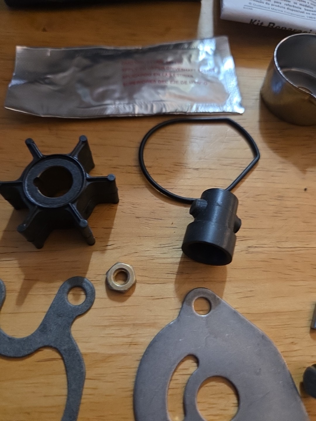 NEW Genuine OMC JOHNSON EVINRUDE WATER PUMP REPAIR KIT 394116 OEM