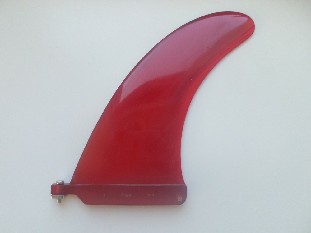 Fibreglass SINGLE FIN 7.5 inch SOLID surfboard FIN with screw for LONGBOARDS