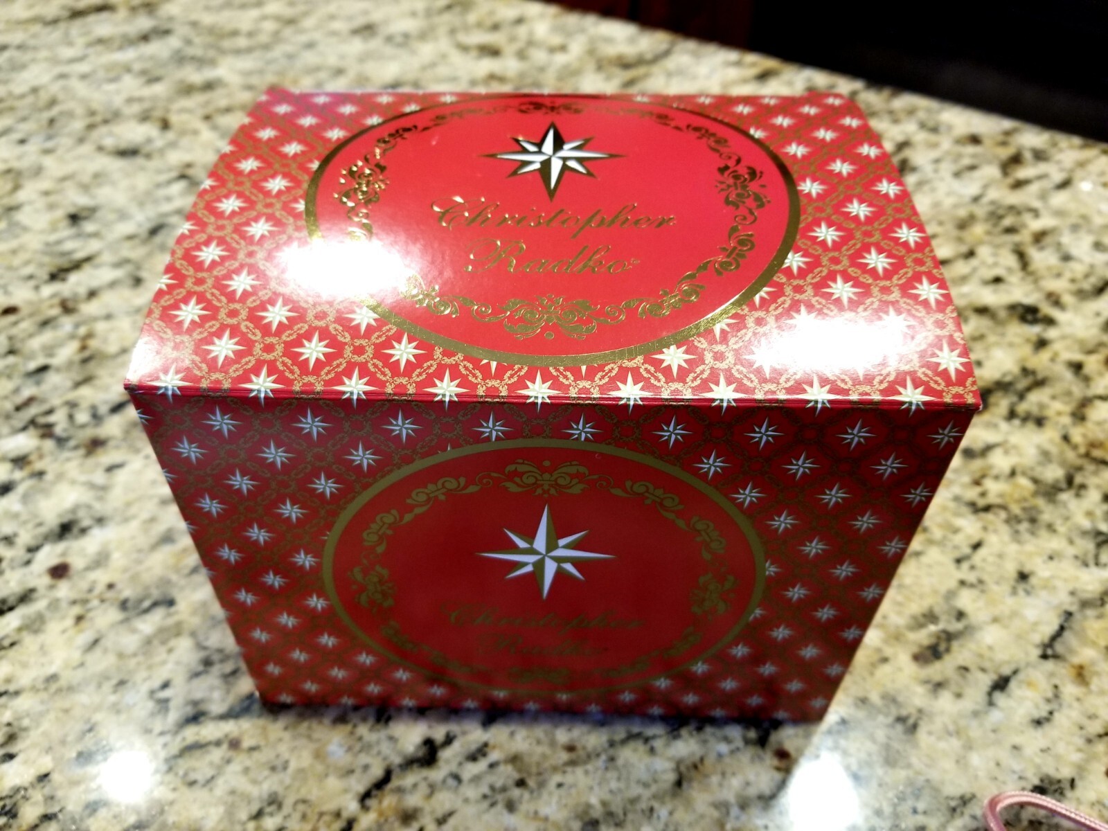 Christopher Radko - Homeward Bound Gem #1012509 Boy On Sled With Pine Tree