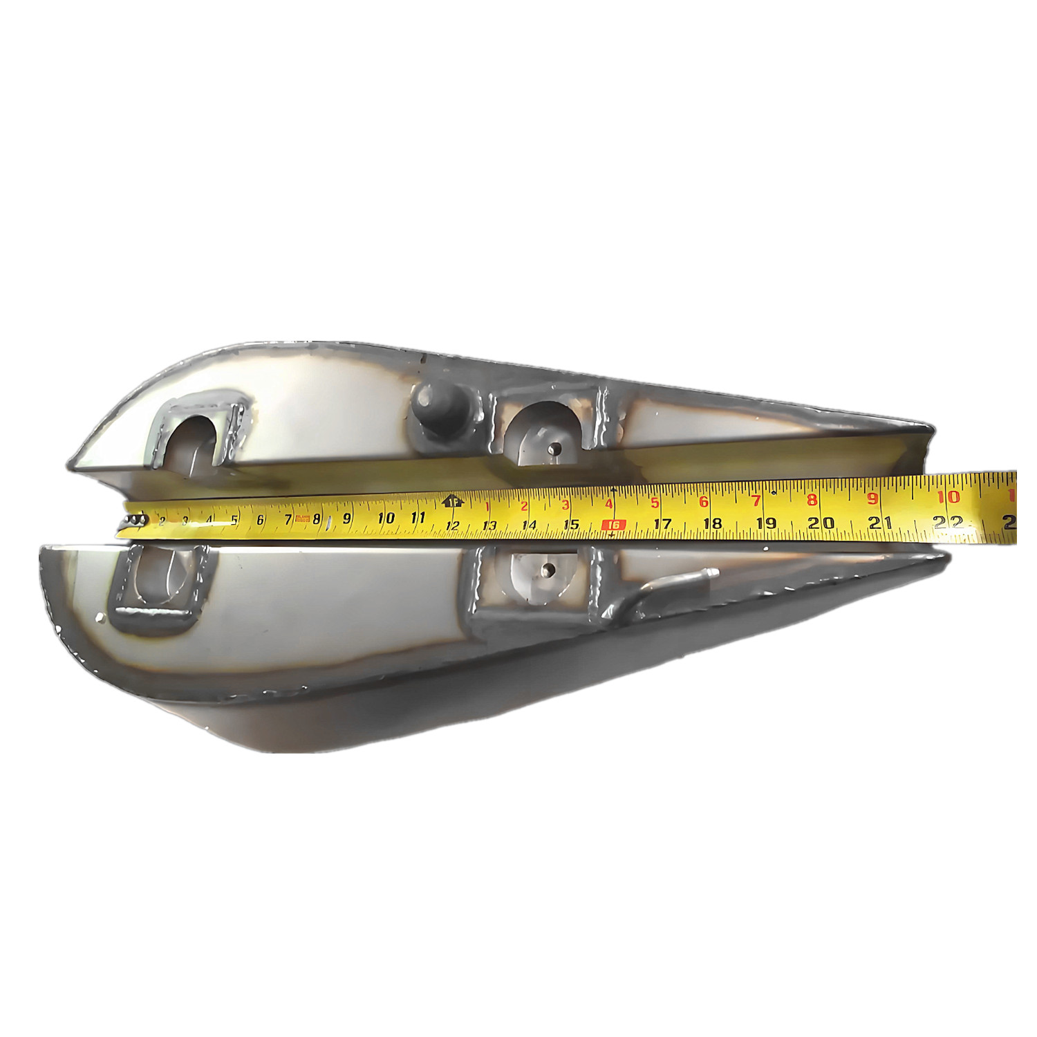 3.5Gal.West Coast Custom Stretched Fuel Gas Tank w/ Cap Fits For Harley Chopper