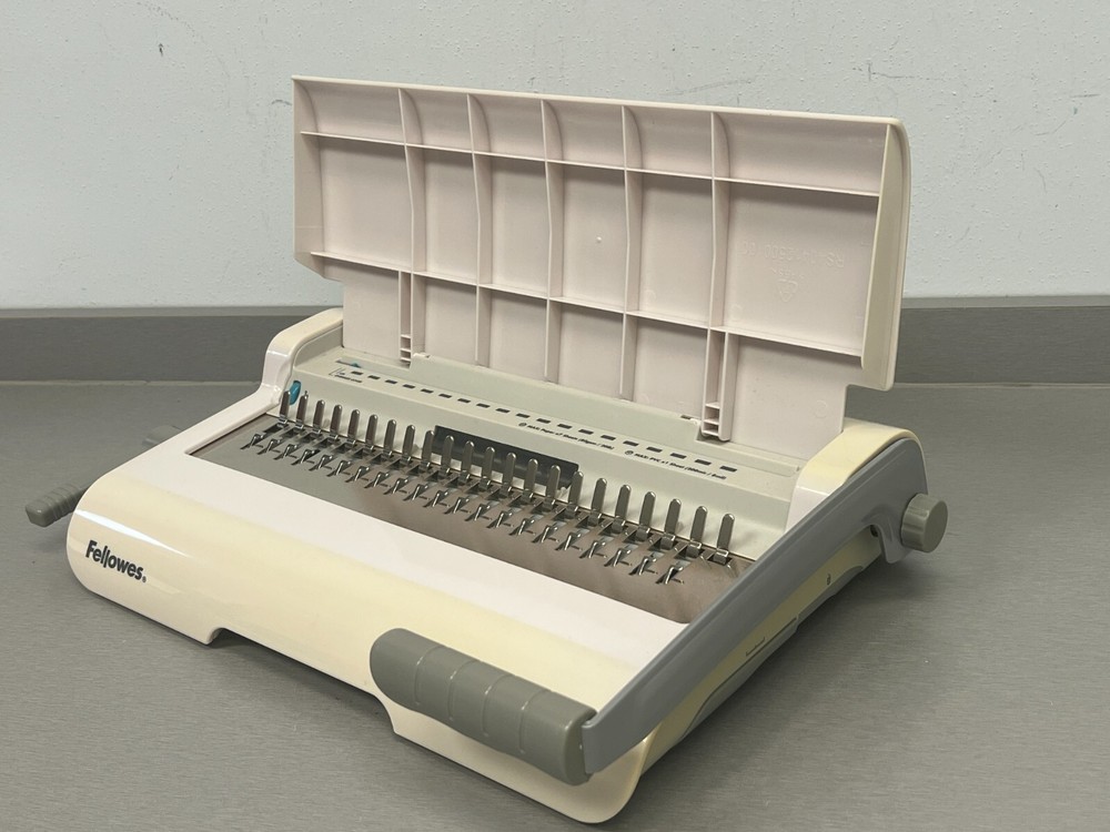 Fellowes Starlet 90 Plastic Comb Home Binding Machine With Binders
