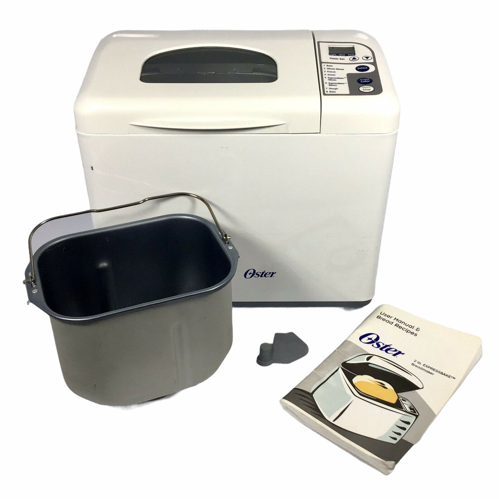 2lb Bread Maker Machine Oster Expressbake 58-Minute Model 5834 EUC Tested Works!