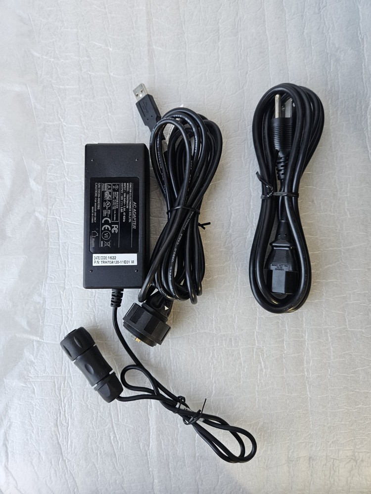 MORPHO TP-5300A-ED Palm Print Livescan Scanner W/ Power Adapter & Cable