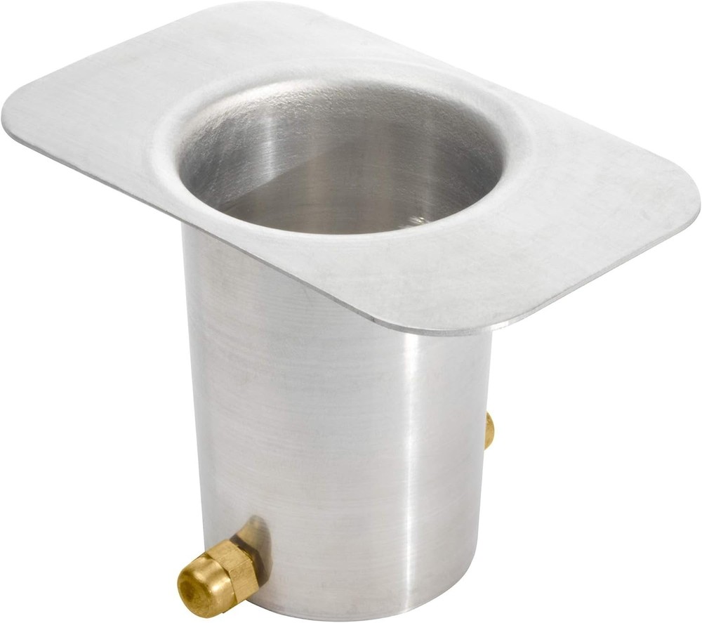 Rust-Resistant Gutter Drainage Adapter for Rain Chains, Aluminum Design