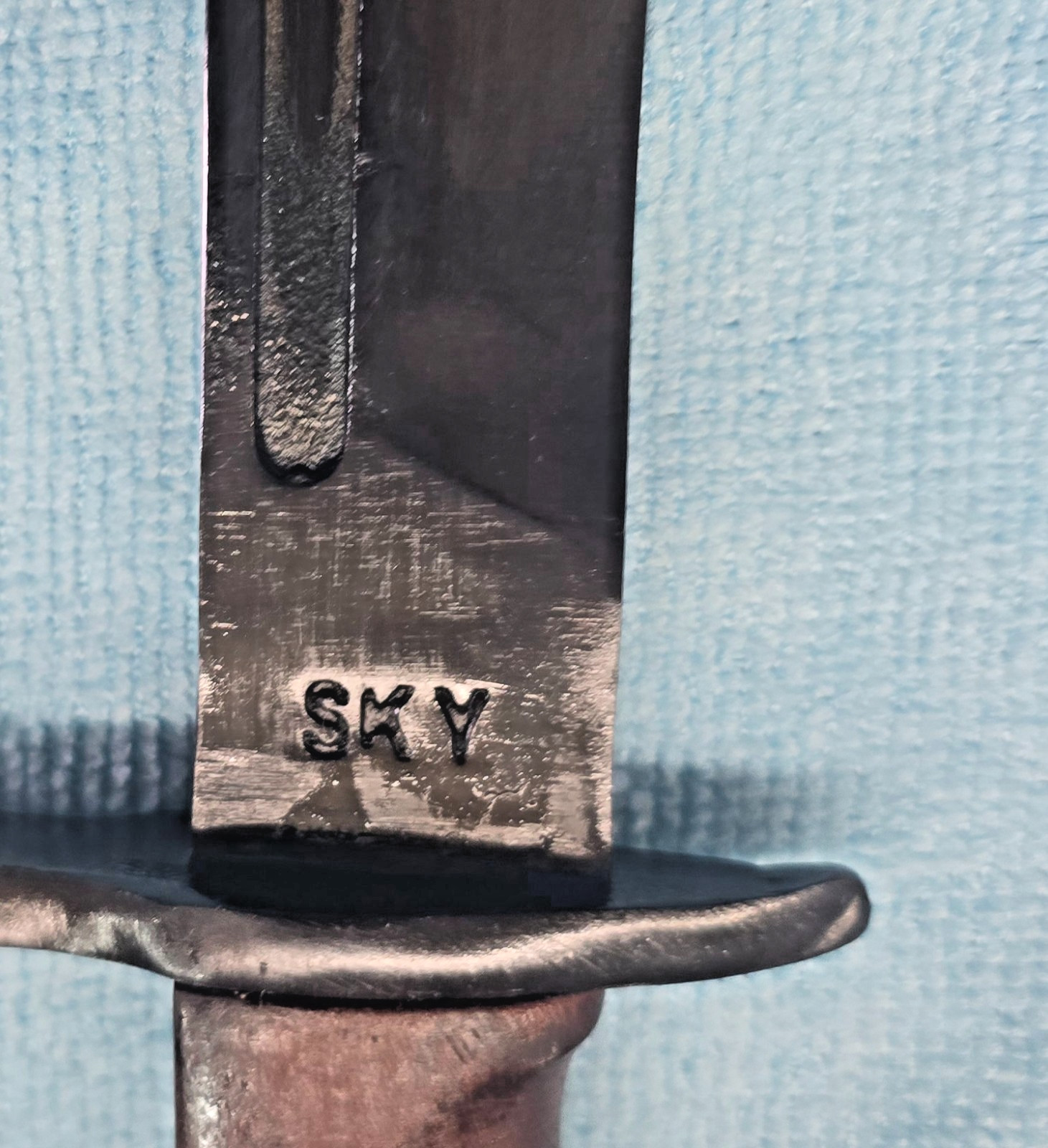 FINNISH M39 MOSIN NAGANT BAYONET MARKED SKY REPRODUCTION MILITARY with Scabbard