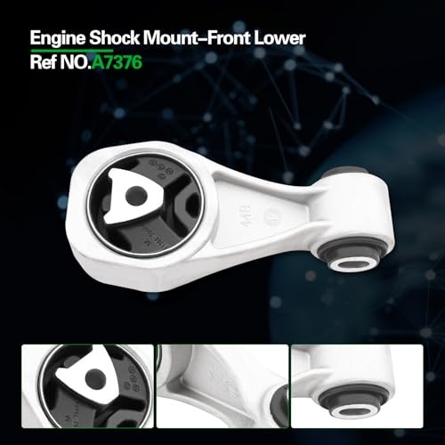 Engine Motor and Trans Mount Kit Compatible with Juke A7380 A4360 A7376 A4309