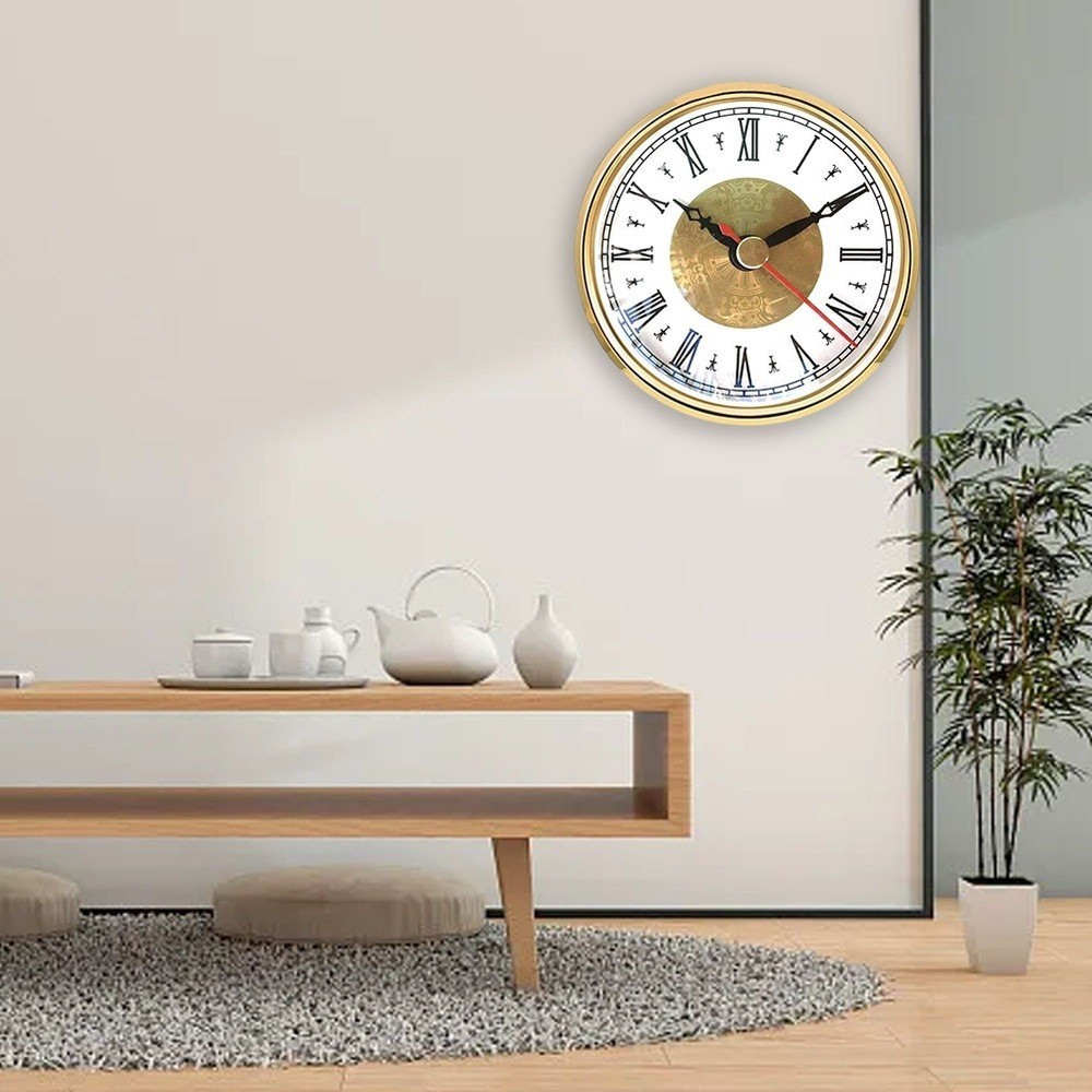 80mm Clock Insert Quartz Clock Insert Home Clock Repair Replacement Clock Face