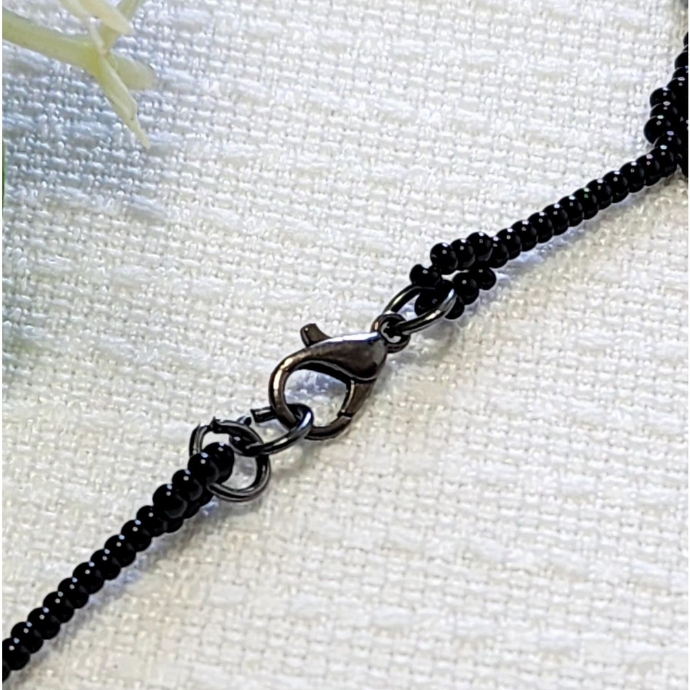 Blue Beaded Elegant Necklace