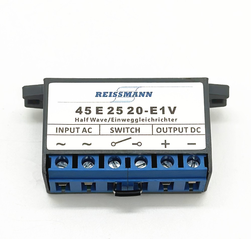 REISSMANN 45 E 25 20-E1V half-wave brake Rectifier Module 45 E 25 20-E 1V