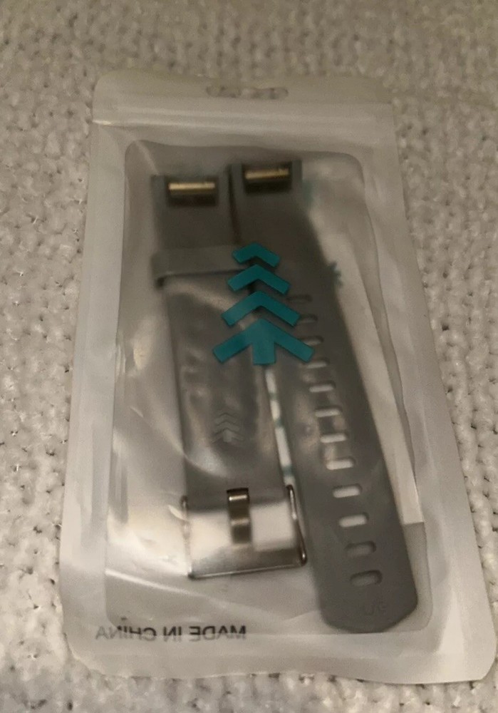 Teak Fitbit Large Gray Band