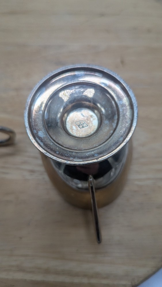 Silver Plate Creamer & Sugar Petite