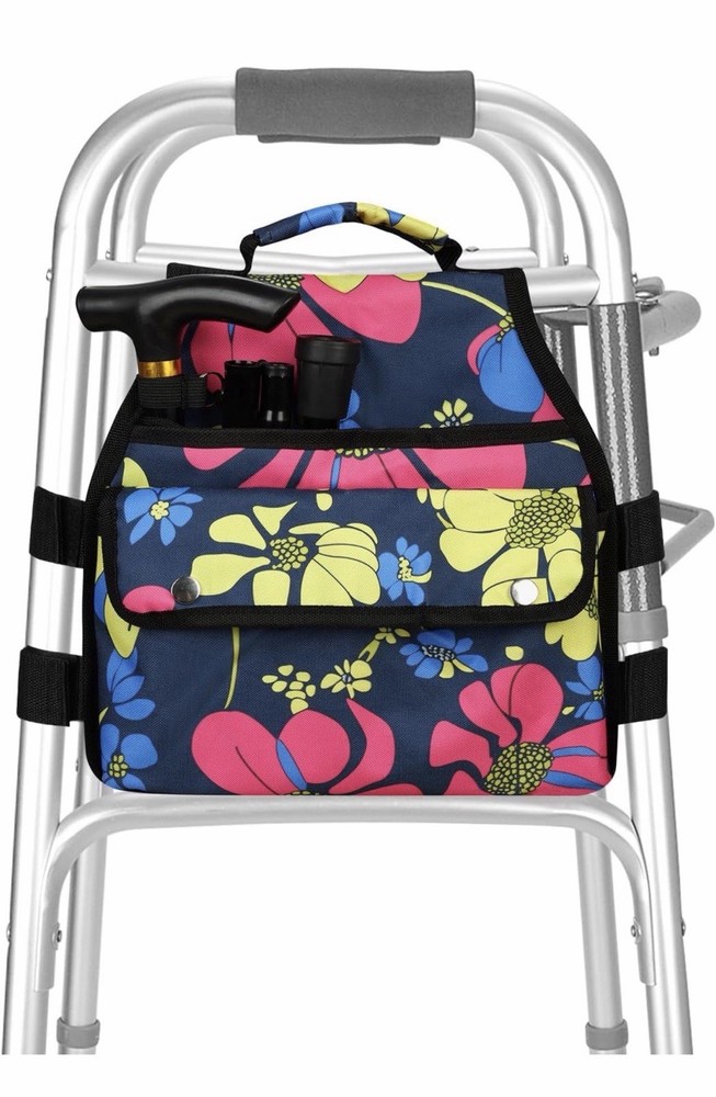 Supregear Side Walker Bag w/Cup Holder, Folding, Waterproof Walker Accessory