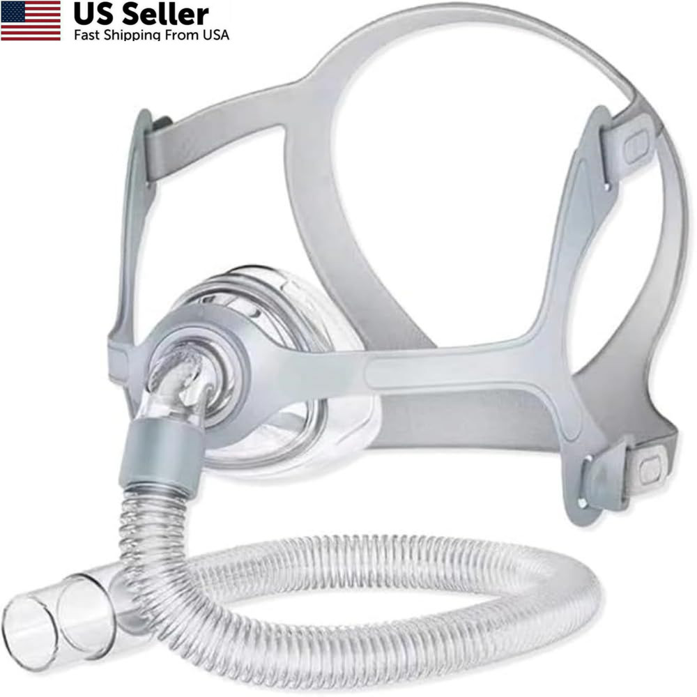 CPAP MASK, Replacement Accessory with Headgear, Cushion, Frame and Elbows...
