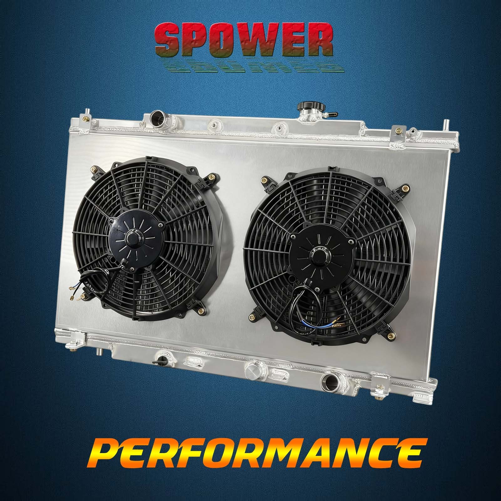 MT For Honda Element CR-V EX EX-L LX 2002-2006 Aluminum Radiator+Fan Shroud