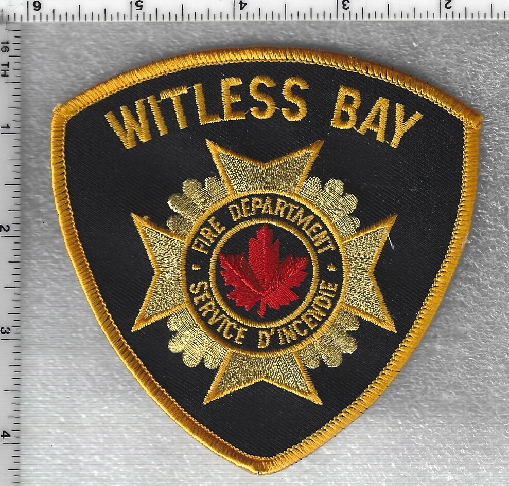 Witless Bay Fire Department (Newfoundland & Labrador, Canada Shoulder Patch