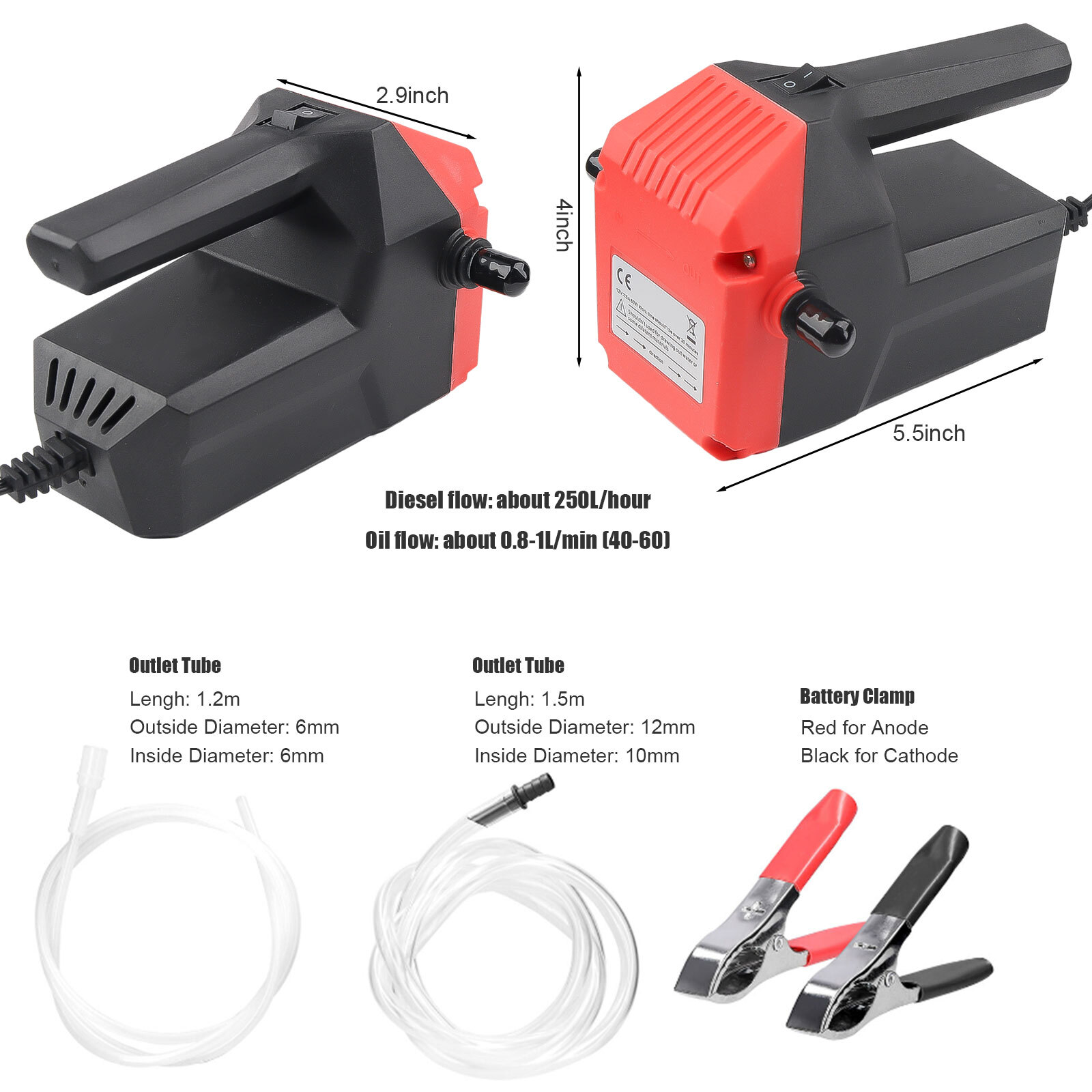 Electric Oil Transfer Pump Extractor Change Transmission Fluid Extractor