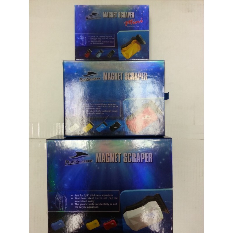 Bubble Magus Magnet Scraper Large Blue Color