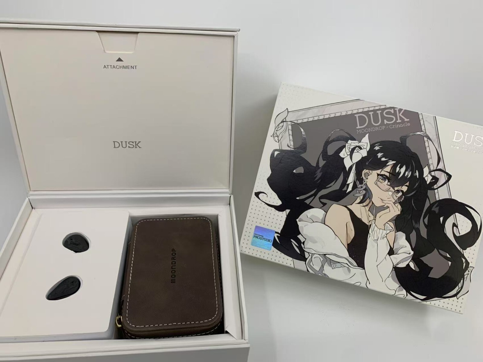 MOONDROP x Crinacle DUSK 2DD+2BA+2Planar In-ear Headphone