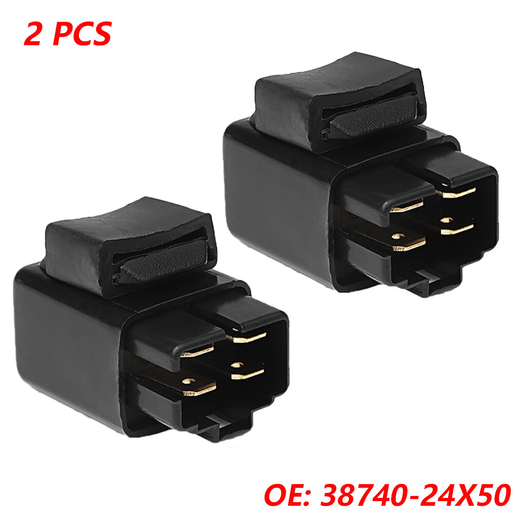2Pcs Fuel Pump Fan Off Relay Fit 38740-24X50 For Suzuki GSXR600 GSXR750 GSXR1000