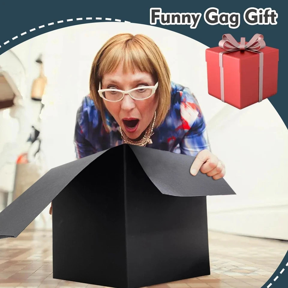 Stackable Prank Gift Box Set - 13 Humorous Gag Boxes for All Occasions