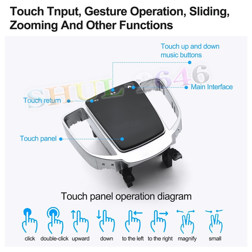Center Multimedia Touch Pad Command Switch Controller for Benz G Class 2019-2024
