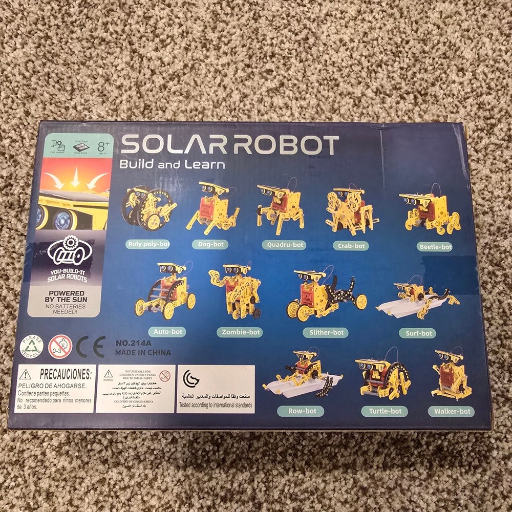 NEW NIB Solar Robot STEM Learning Kit