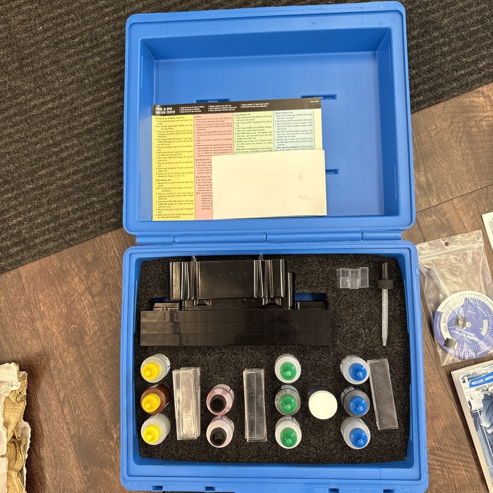 Used Taylor Professional Starter Slide Test Kit