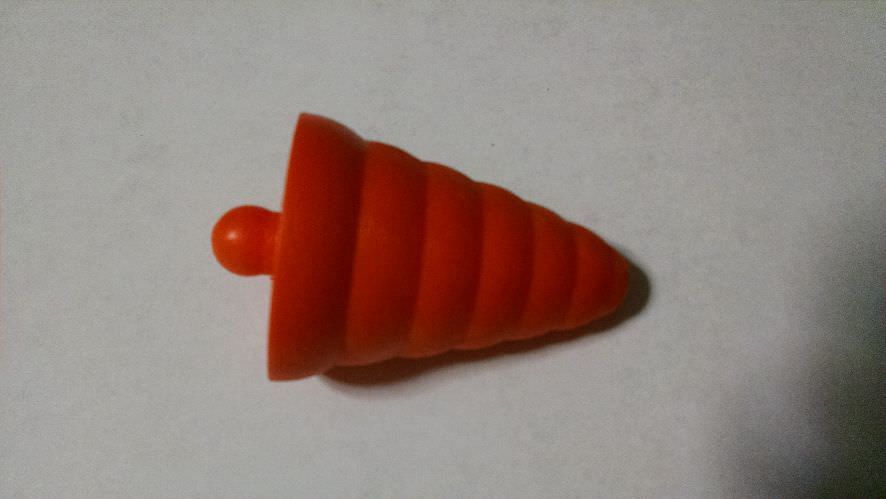 Snowman Blow Mold Carrot Nose Replacement  Part  (For larger snowman)