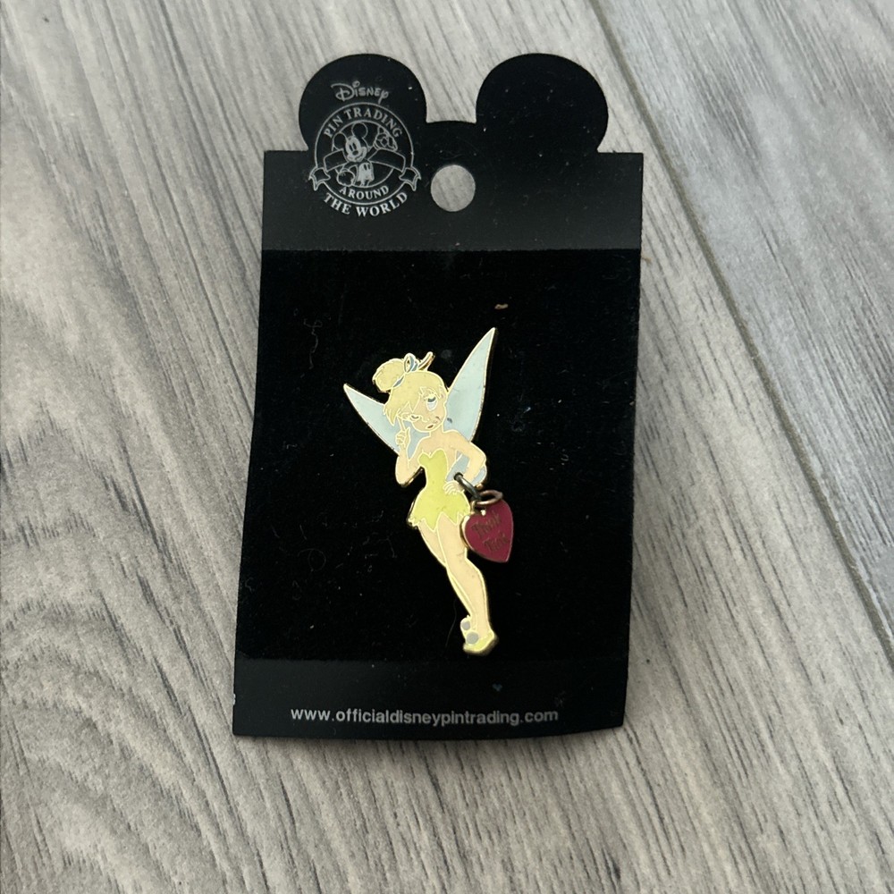 Tinker Bell Heart pin