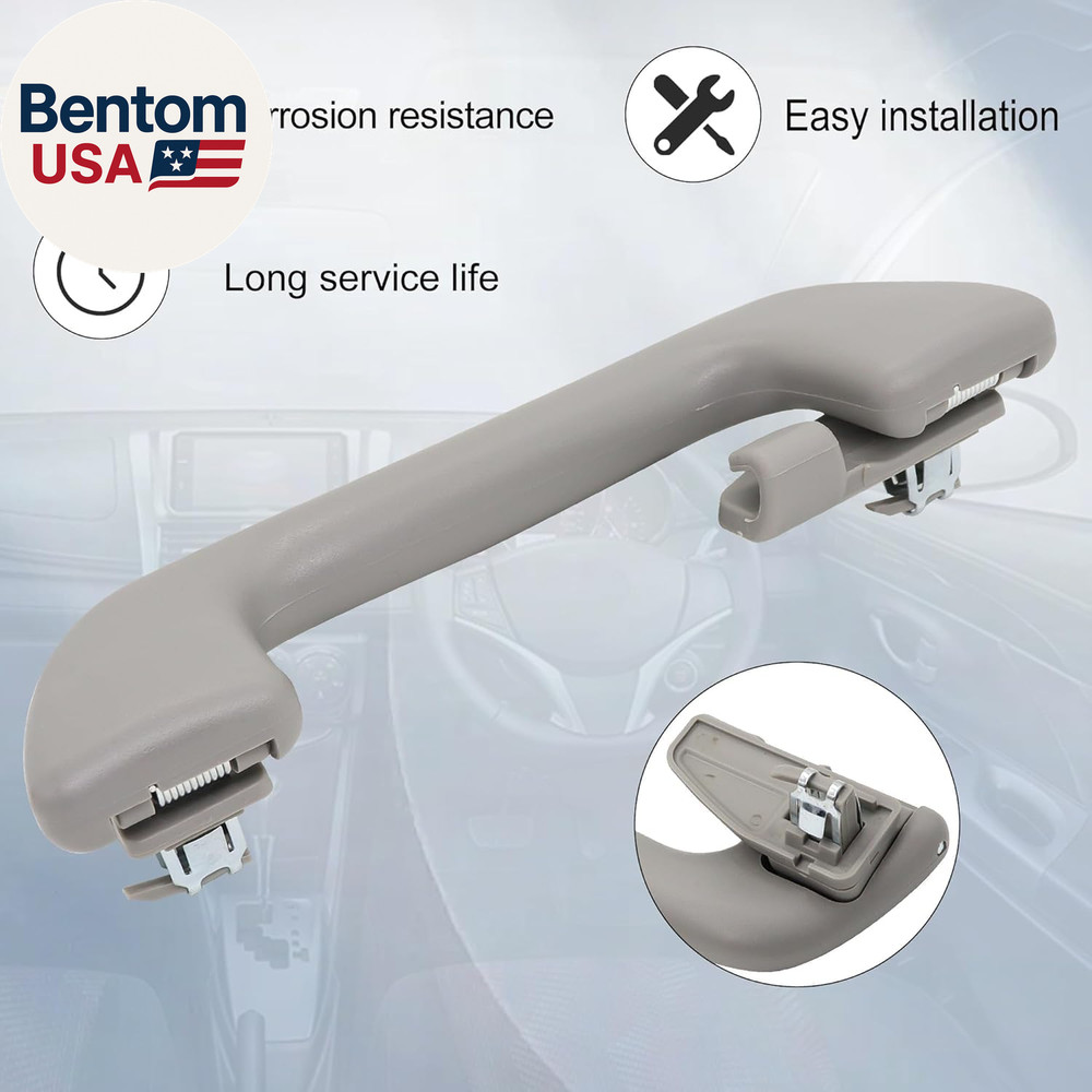 Rear Inner Roof Pull Handle Grab Auto Interior Ceiling Handrail without Hook Com