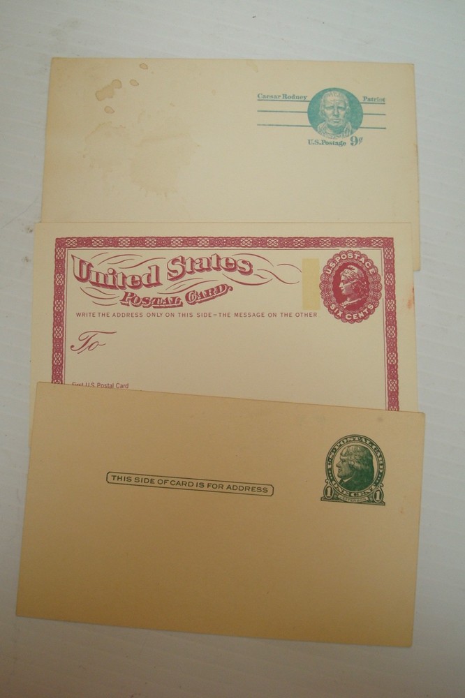 USPS postal cards lot